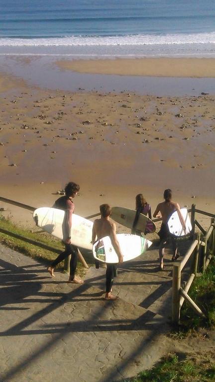 H.A.N.D Surf Hostel Langre  Exterior photo
